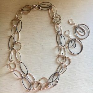 Premier necklace and earrings set